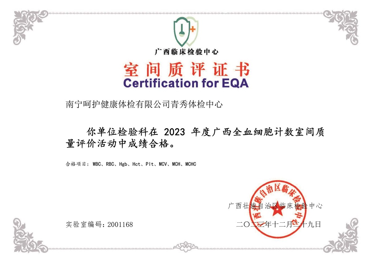 室间质评证书2023-5